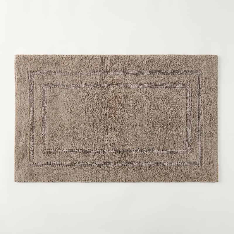 Regent Mushroom Reversible Cotton Bath Mat