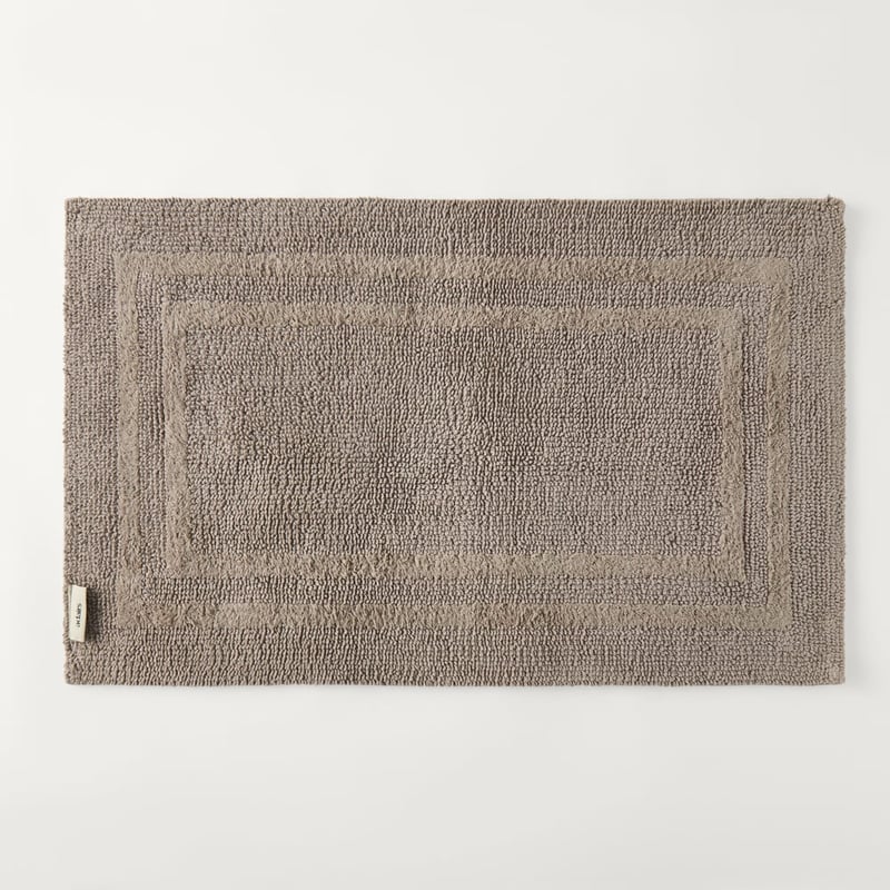 Regent Mushroom Reversible Cotton Bath Mat