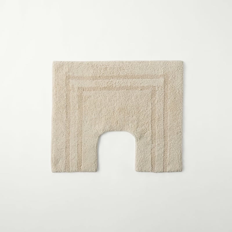 Regent Stone Reversible Cotton Contour Bath Mat 