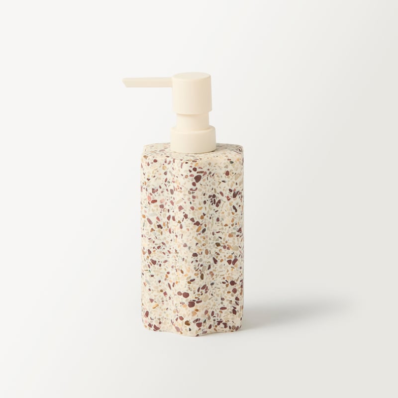 Enzo White & Chocolate Bathroom Accessories