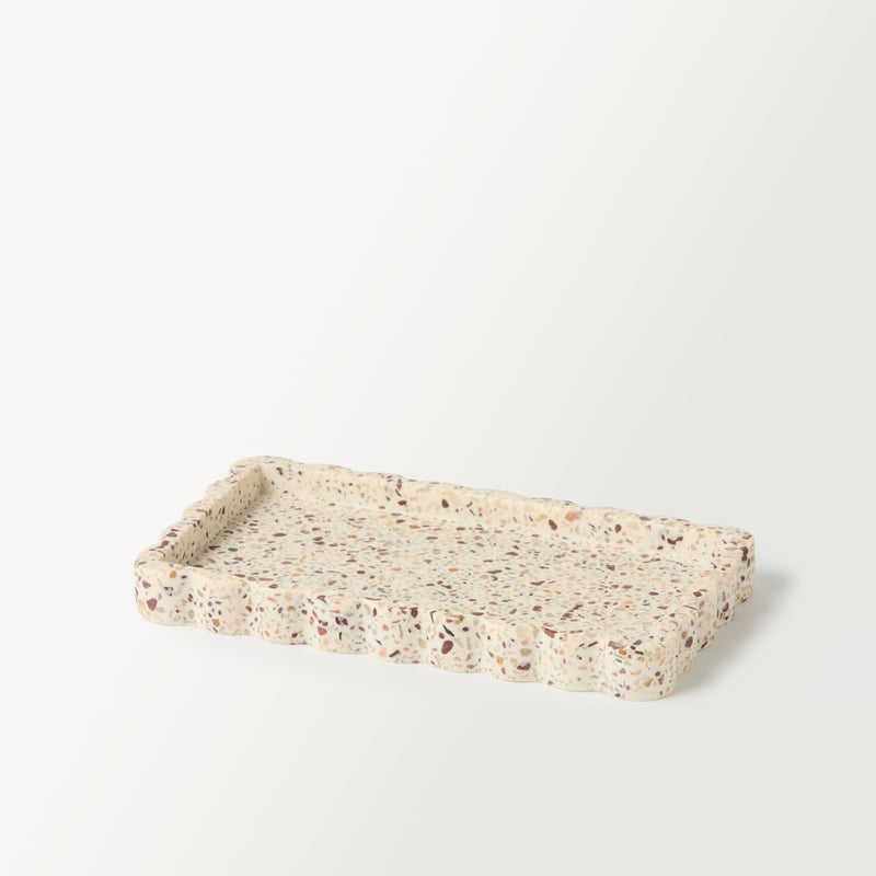 Enzo White & Chocolate Bathroom Accessories
