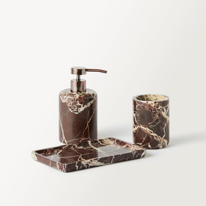 Roma Bitter Chocolate Bathroom Accessories