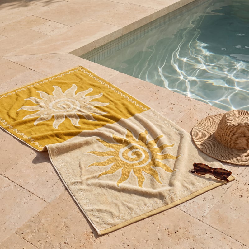 Peregian Spice Terry Textured Beach Towel