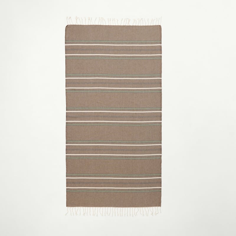 European Collection Chocolate Peshtemal Beach Towel
