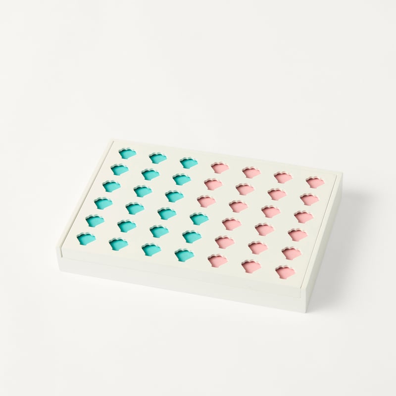 Summer Games Aqua & Pink Four in a Row
