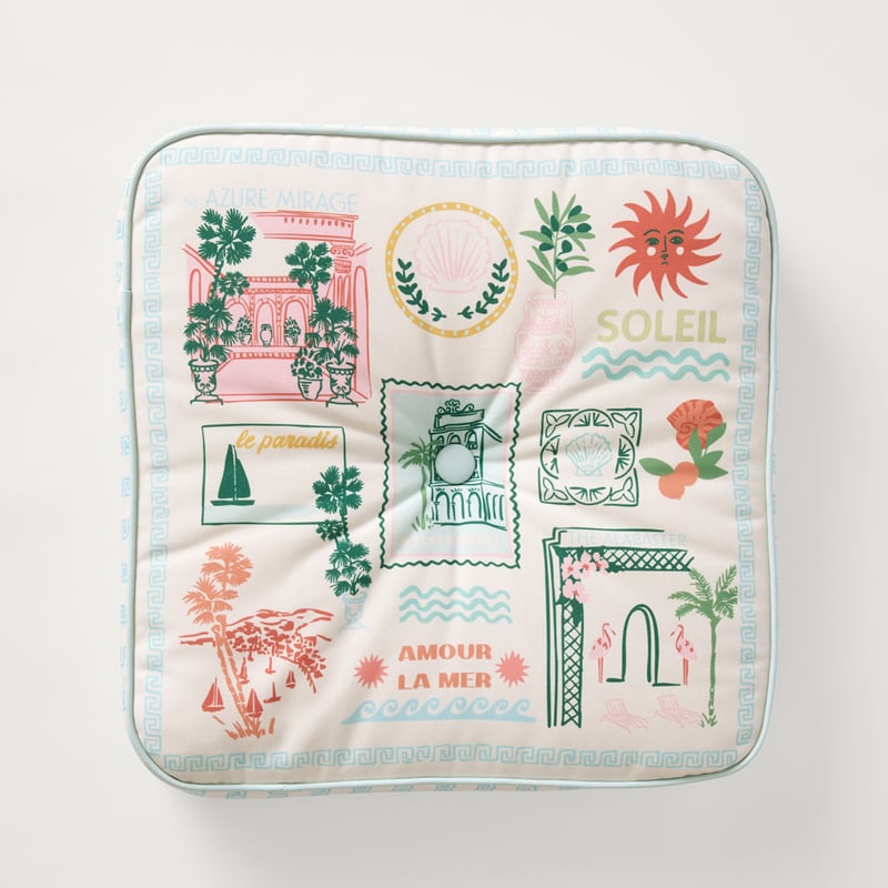 Outdoor Hotel Mirage Mint Chair Pad 