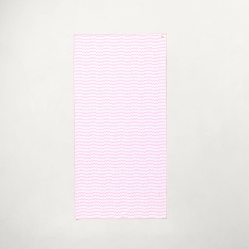 Sandfree Pink Aegean Sea Shells Beach Towel