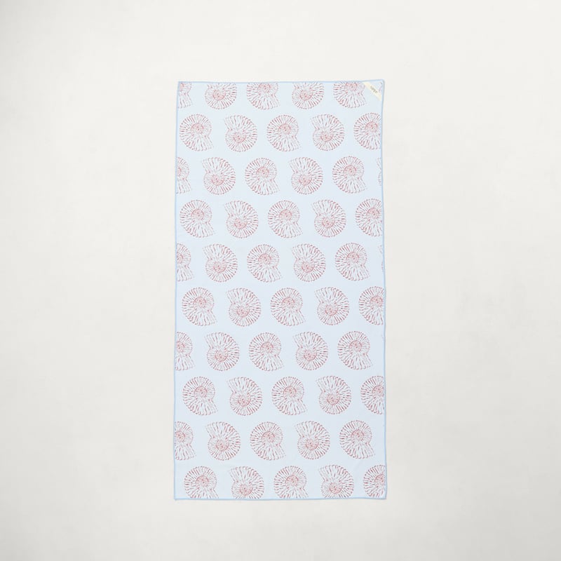Sandfree Blue & Chocolate Island Drift Beach Towel