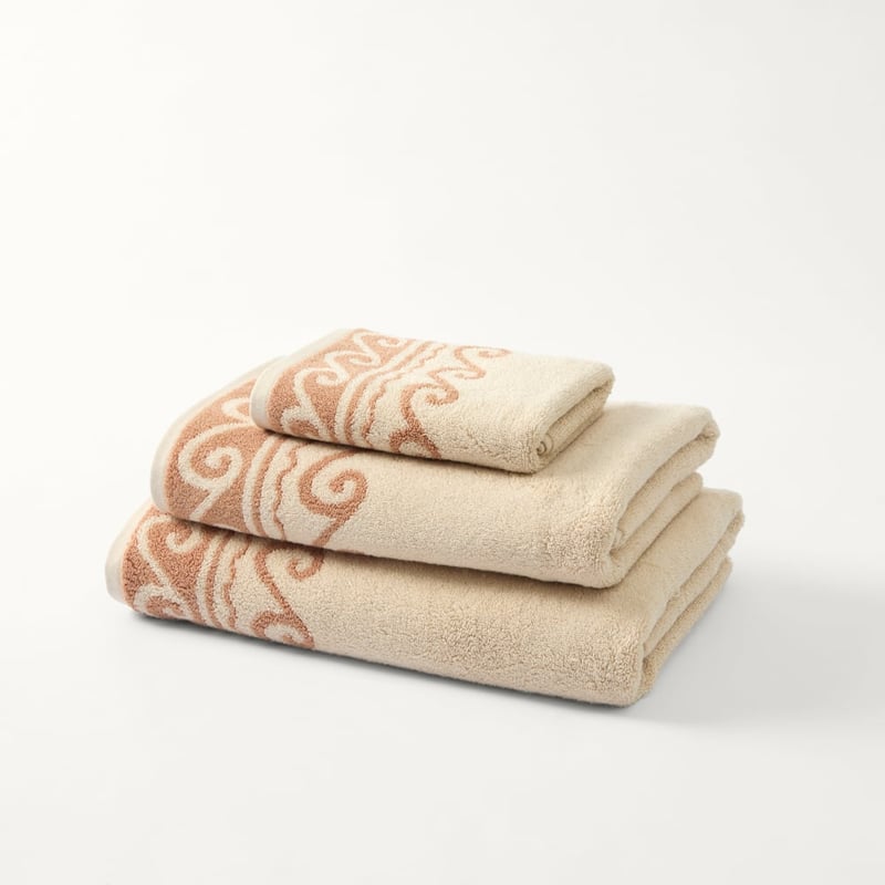 Wave Beach & Sandalwood Towel Range