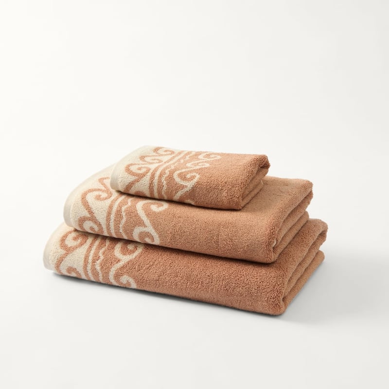 Wave Beach & Sandalwood Towel Range