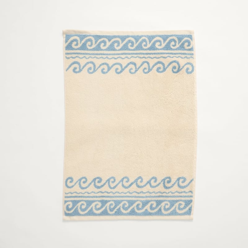 Wave Beach & Chambray Blue Towel Range