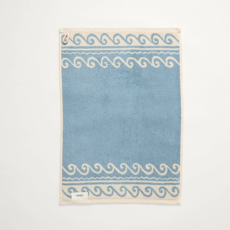 Wave Beach & Chambray Blue Towel Range