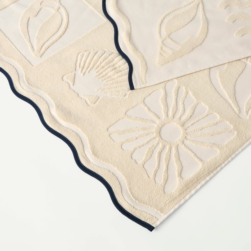 Terry Egret Airlie Textured Beach Towel