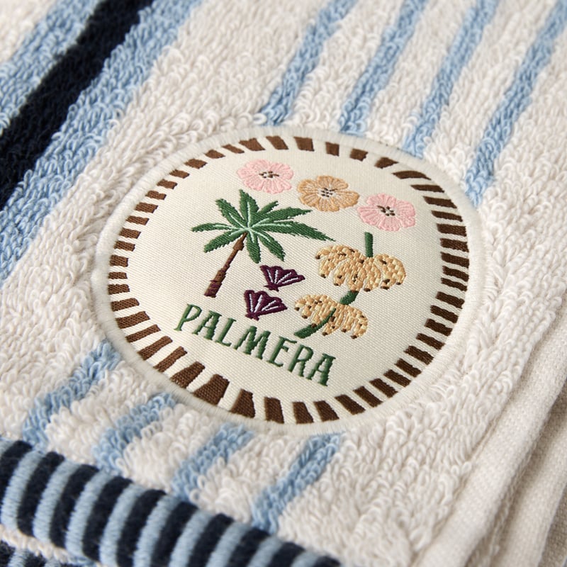 Layton Blue & Beach Stripe Towel Range