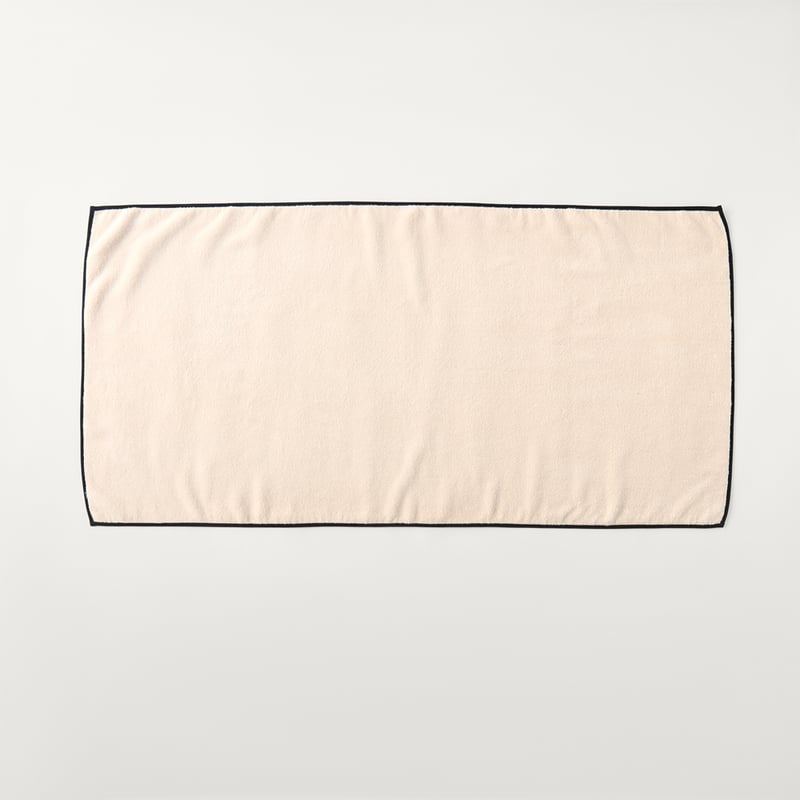 Dorchester Beach & Black Towel Range 