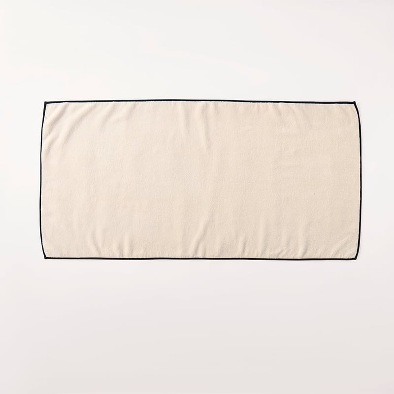 Dorchester Beach & Black Towel Range 