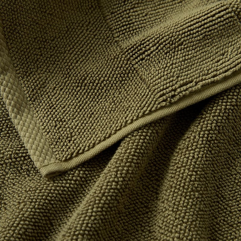 European Peninsula Dark Olive Turkish Cotton Towel Range