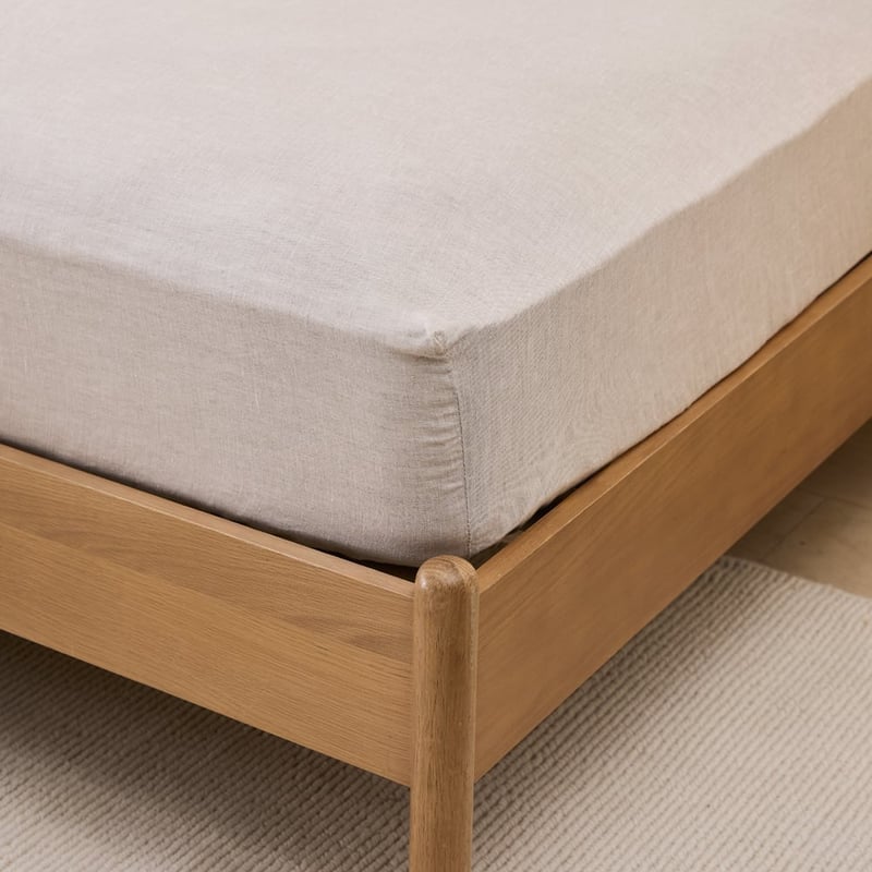 Vintage Washed Linen Linen Sheet Set