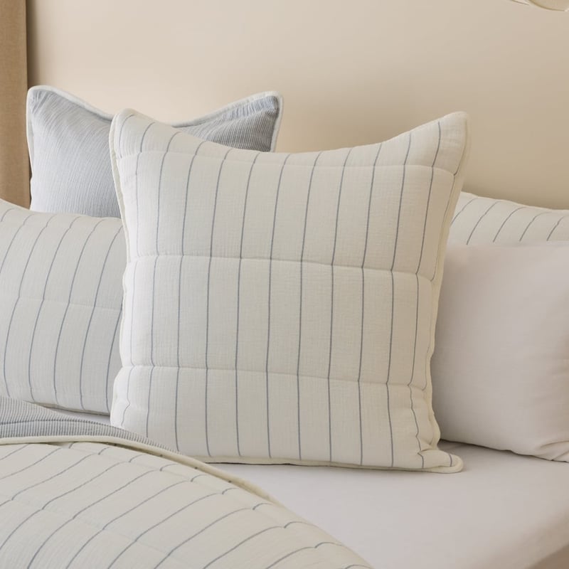  Hayes Coast Stripe Quilted Coverlet Separates
