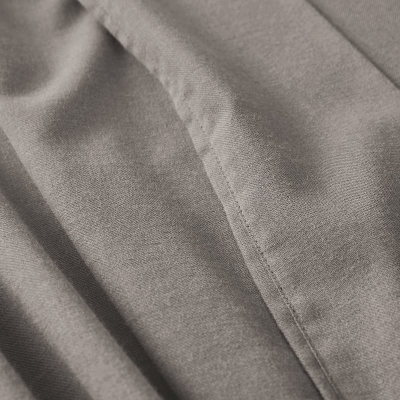 Brushed Cotton Wool Ash Grey Sheet Set