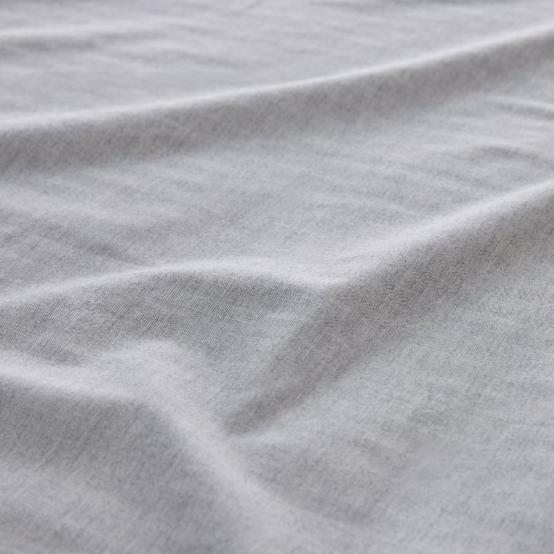 Brushed Cotton Black & White Cashmere Herringbone Sheet Set