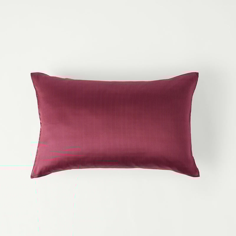 Pure Silk Polka Dot Burgundy Gift Set