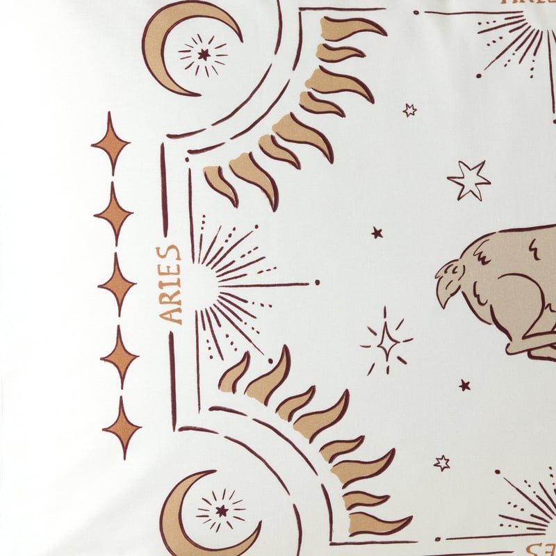 Zodiac Rust Aries Pillowcases 