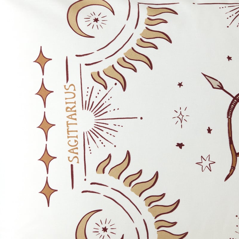 Zodiac Rust Sagittarius Pillowcases 