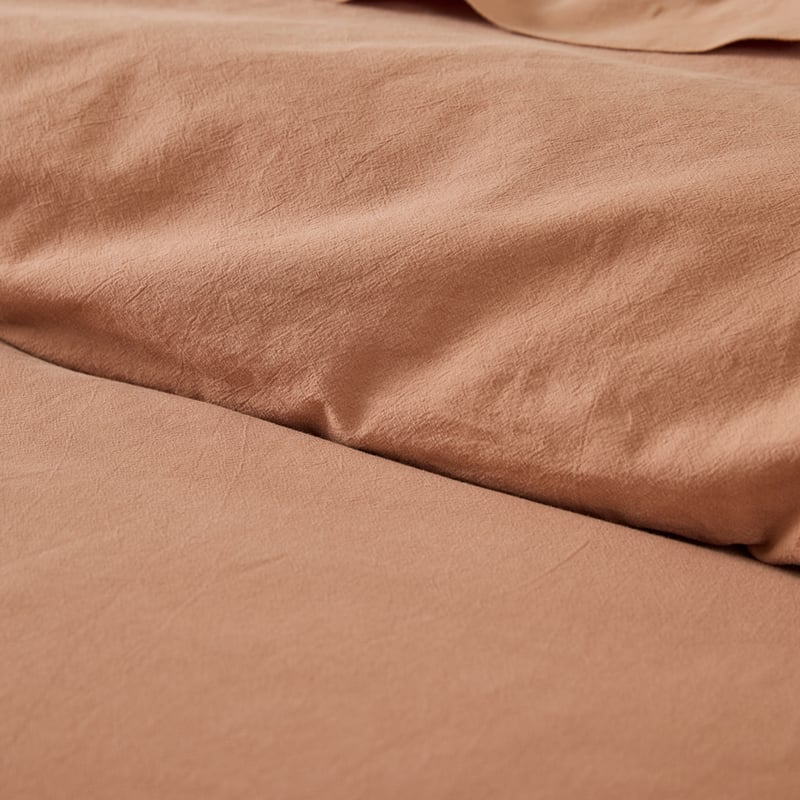 Stonewashed Cotton Earth Quilt Cover Separates