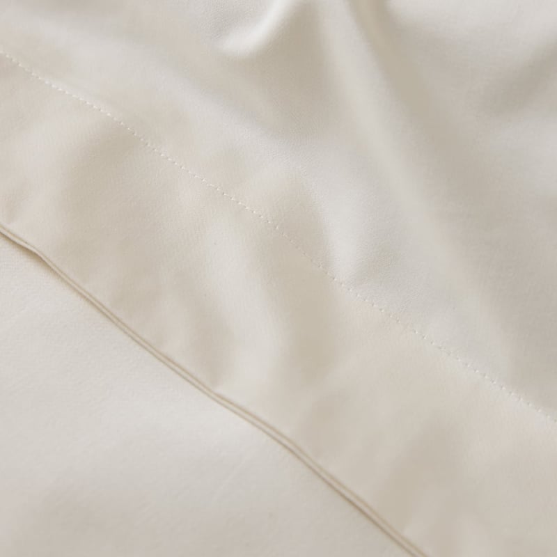 600TC Bamboo Cotton Undyed Pillowcases