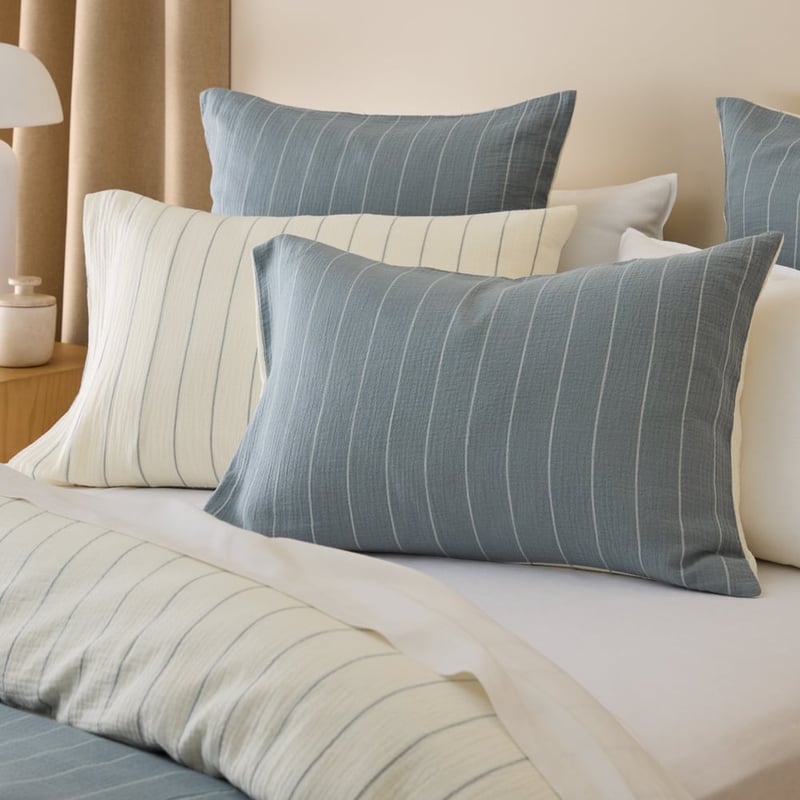 Hayes Coast Stripe Quilt Cover Set + Separates