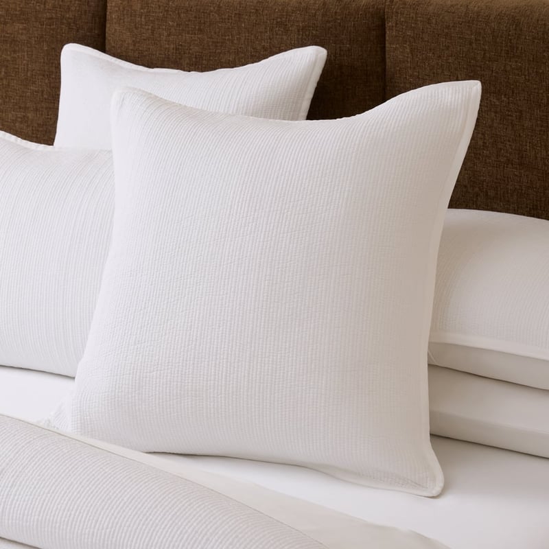 Celeste White Quilted Quilt Cover Separates