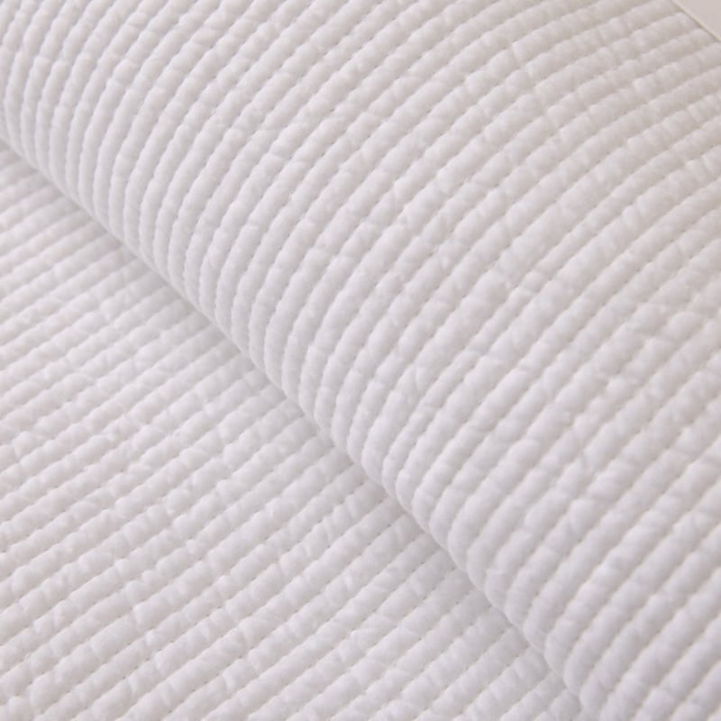 Celeste White Quilted Quilt Cover Separates