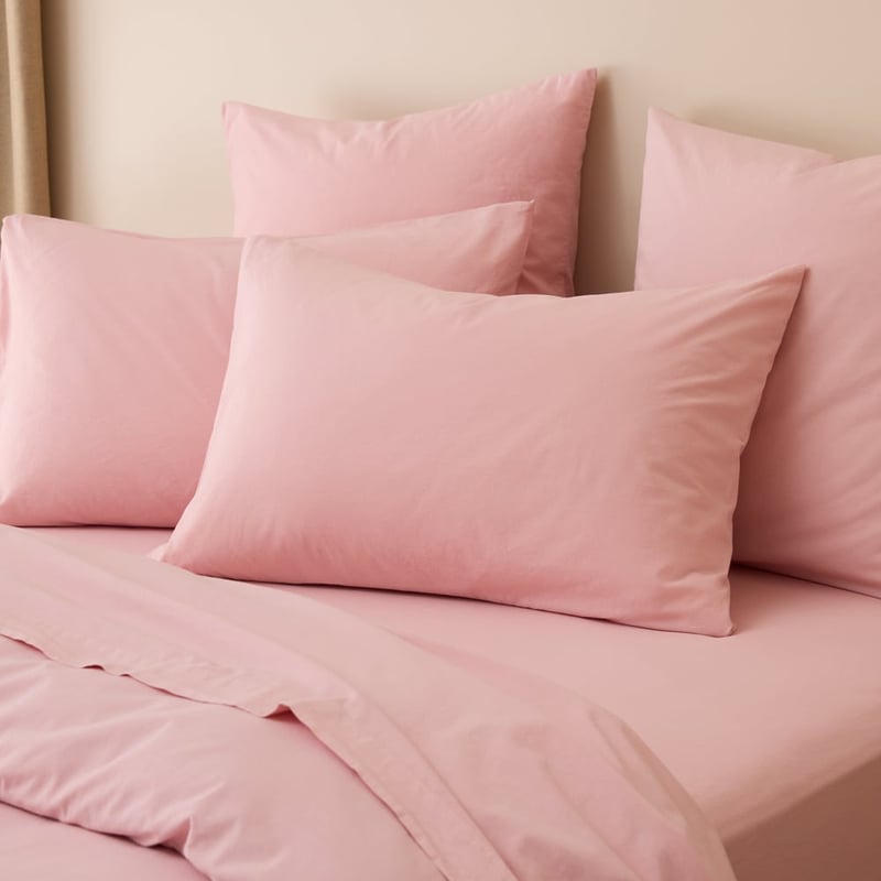 Stonewashed Cotton Peony Quilt Cover Separates