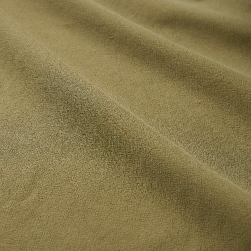 Stonewashed Cotton Olive Sheet Separates