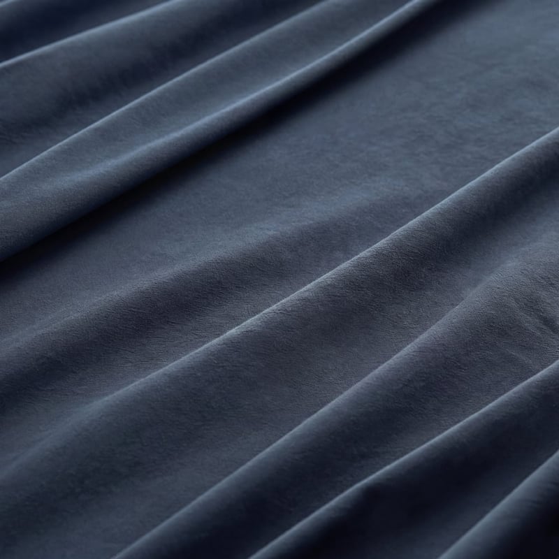 Stonewashed Cotton Midnight Navy Sheet Separates