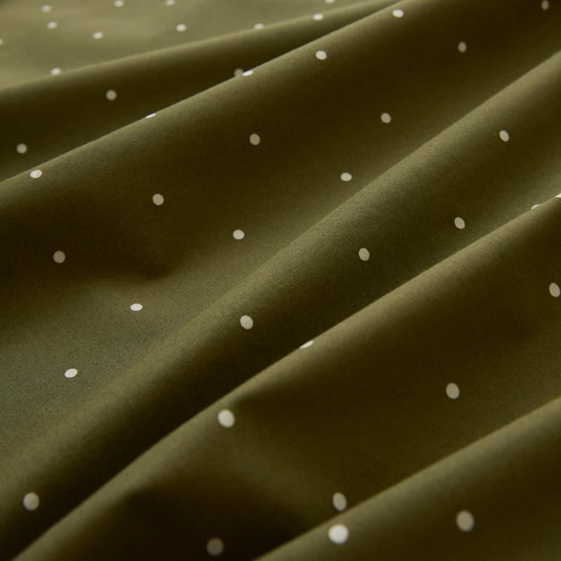 Olive Polka Dots Sheet Set