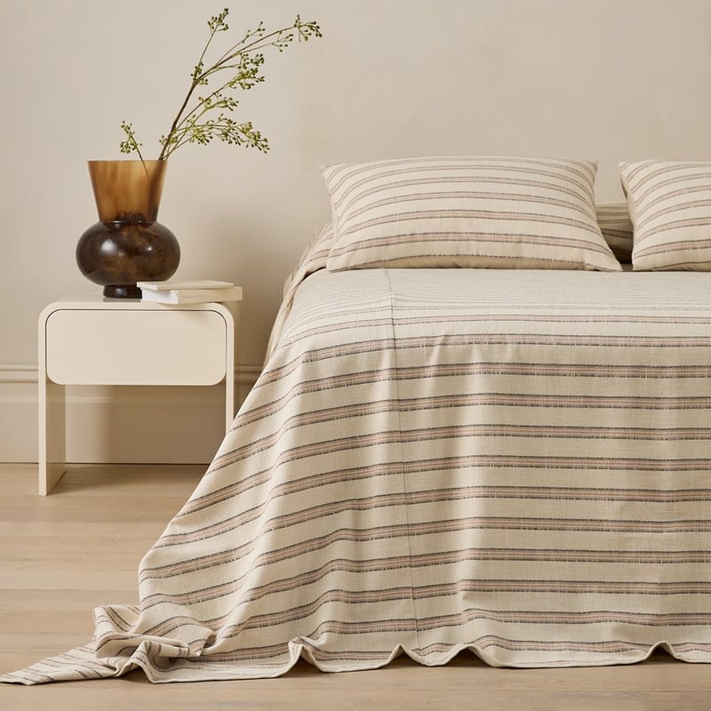 Lenny Natural Bedcover Separates