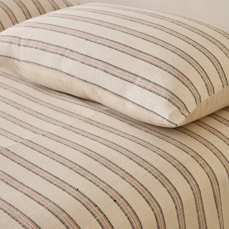 Lenny Natural Pillowcases