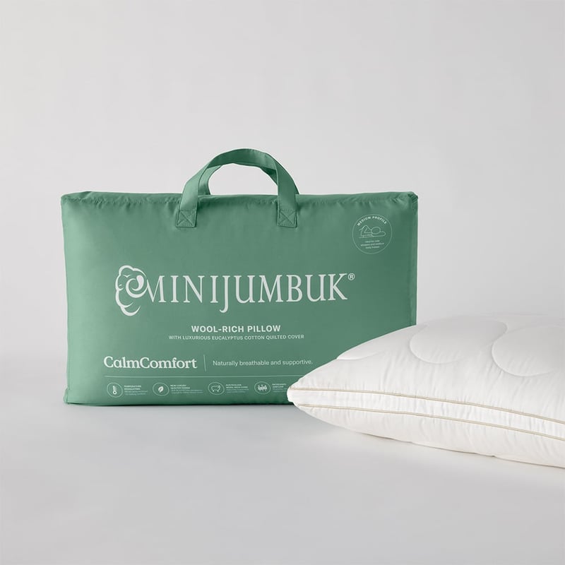 CalmComfort Medium Profile Pillow