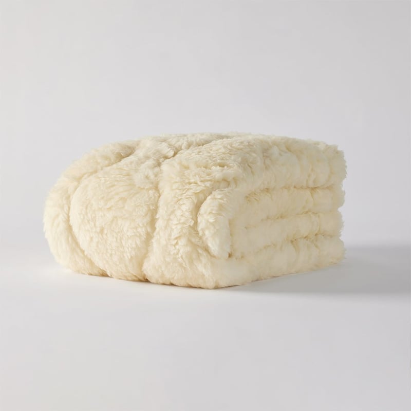 SleepRestore Wool Fleece Mattress Topper 