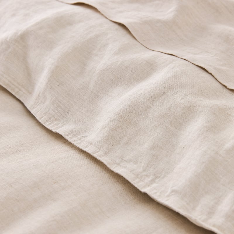 Vintage Washed Linen Linen Quilt Cover Separates