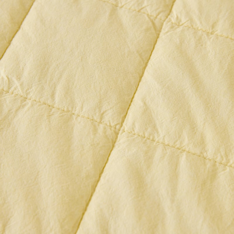 Stonewashed Cotton Citrus Quilted Coverlet Separates 