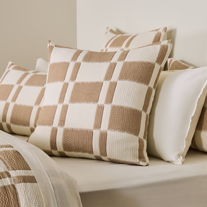 Santos Natural Quilted Coverlet Set + Separates