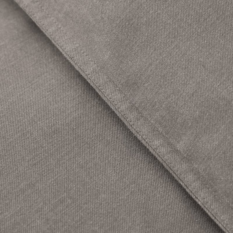 Brushed Cotton Wool Ash Grey Pillowcase 