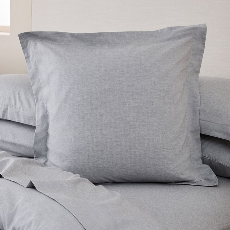 Brushed Cotton Cashmere Black & White Herringbone Quilt Cover Set + Separates 