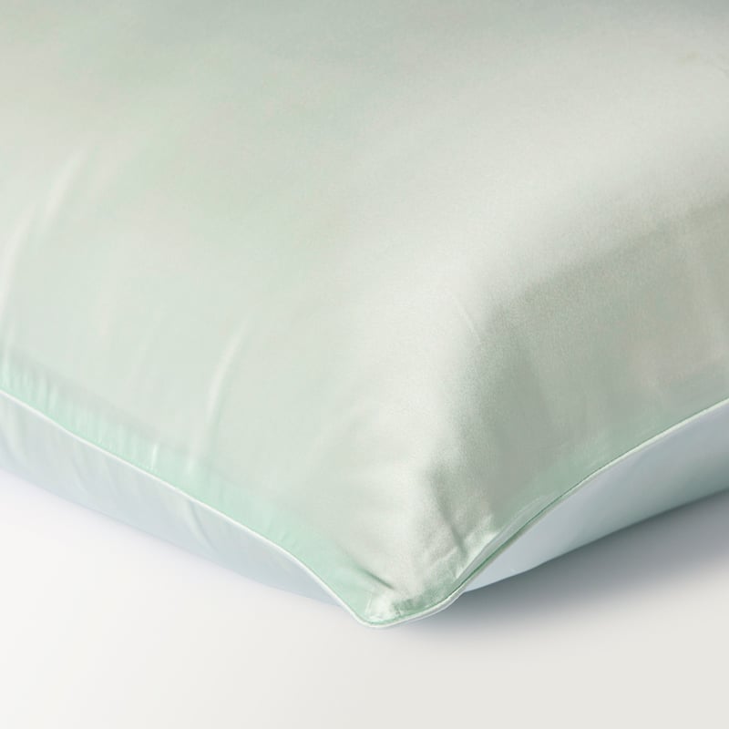 Pure Silk Mint Pillowcase 