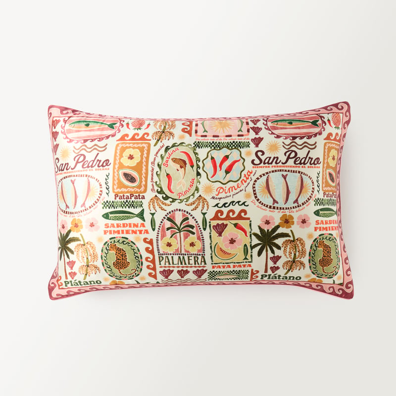 Pure Silk Cedar Sardinia Pillowcase