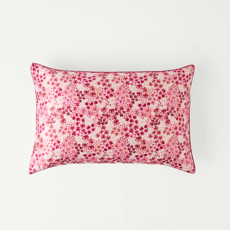 Pure Silk Floral Printed Pillowcase