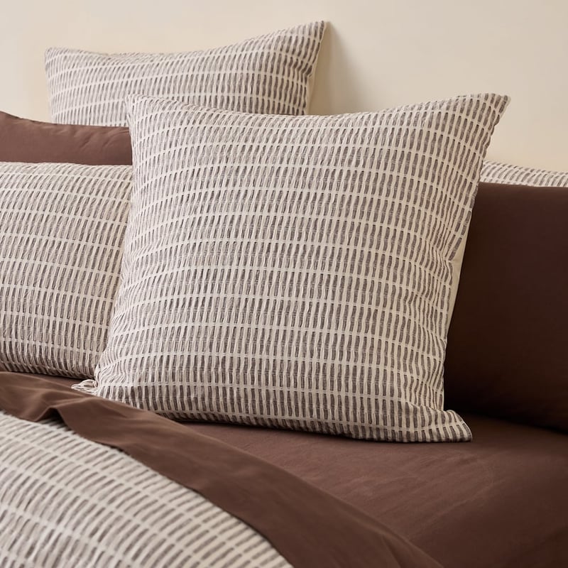 San Remo Chocolate Quilt Cover Set + Separates